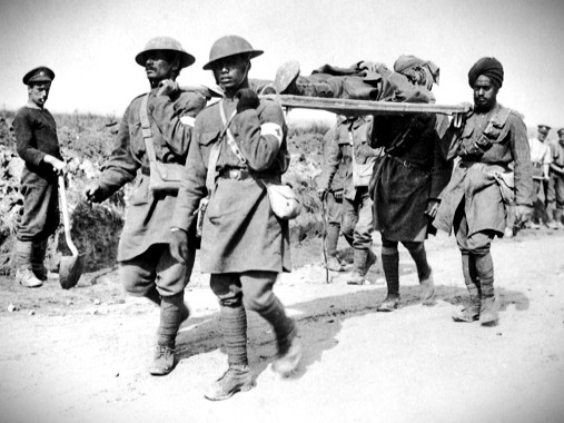 indians supporting the war