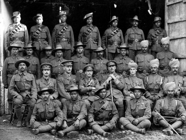 indians supporting the war